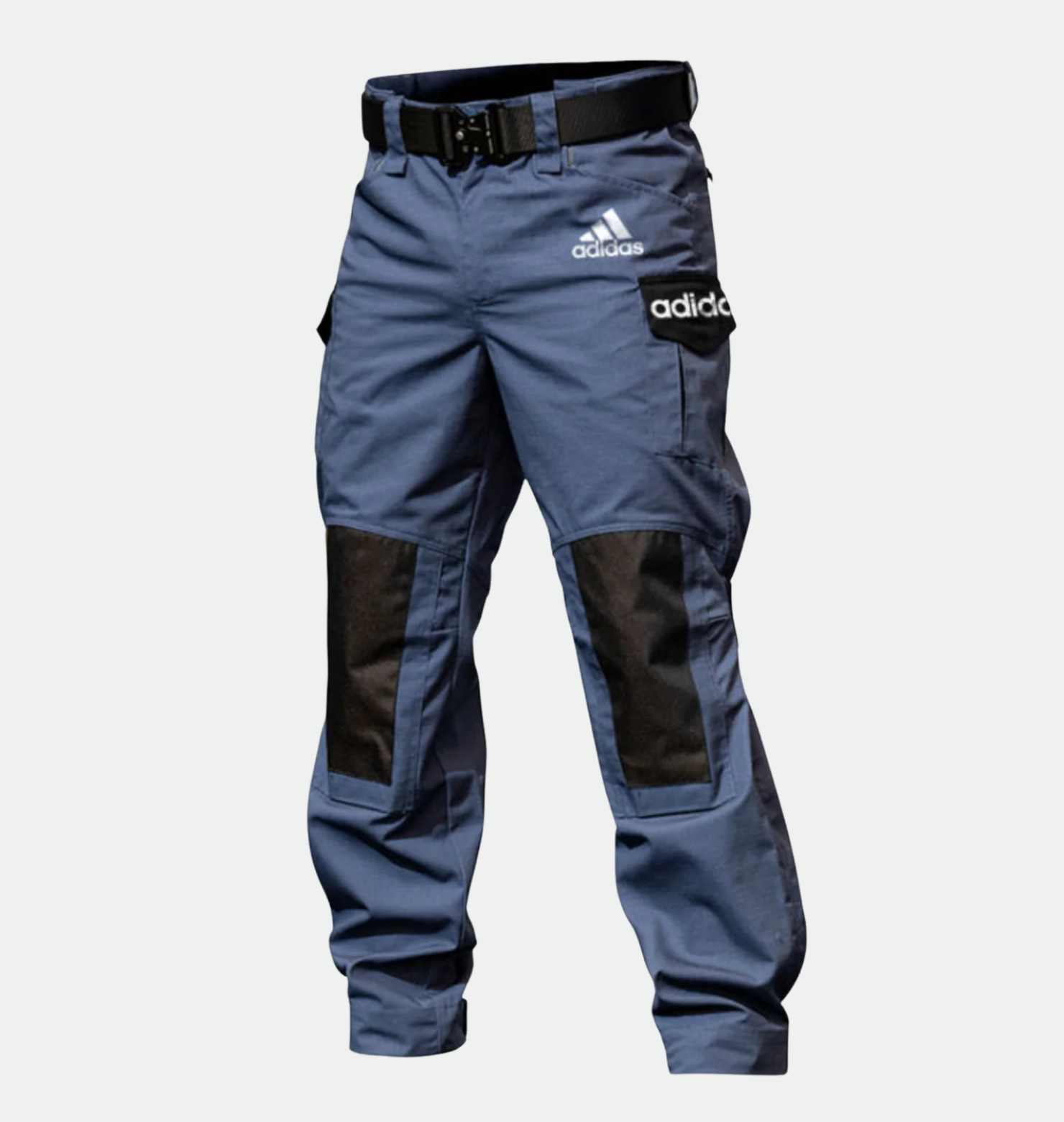 Men's Outdoor Dungarees with Multiple Pockets